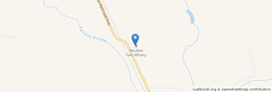 Mapa de ubicacion de Moulton Falls Winery en États-Unis D'Amérique, Washington, Clark County.