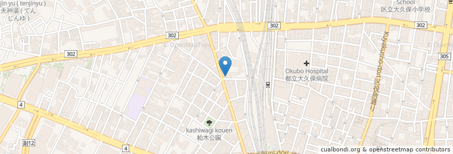 Mapa de ubicacion de Niimura Shabu Shabu en Япония, Токио, Синдзюку.