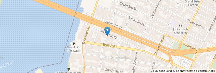 Mapa de ubicacion de TBA Brooklyn en United States, New York, New York, Brooklyn.