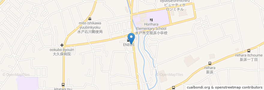 Mapa de ubicacion de 小僧寿し 石川店 en 日本, 茨城県, 水戸市.
