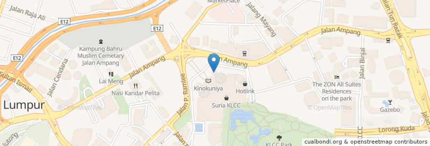 Mapa de ubicacion de Mama San  en Малайзия, Селангор, Куала-Лумпур.