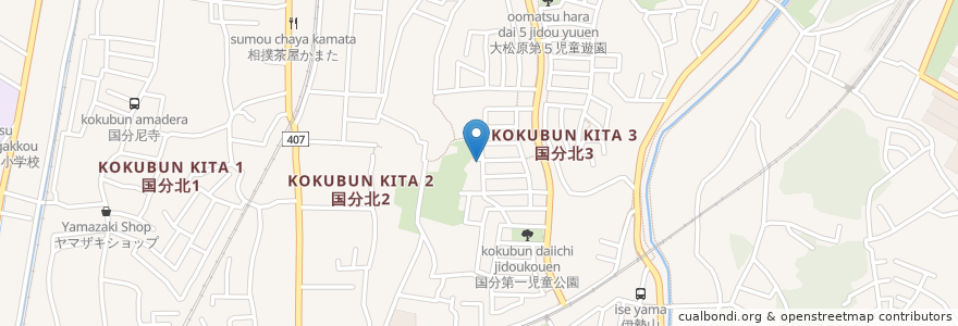 Mapa de ubicacion de 喫茶ポアール en 日本, 神奈川県, 海老名市.