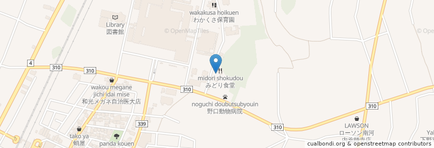 Mapa de ubicacion de しもつけクリニック en 日本, 栃木県, 下野市.