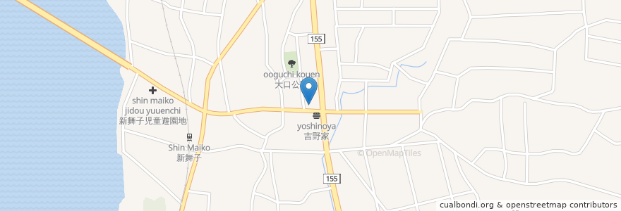 Mapa de ubicacion de OISEAU COFFEE en 日本, 愛知県, 知多市.