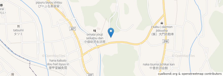 Mapa de ubicacion de 恵性院 en Japan, 栃木県, 足利市.