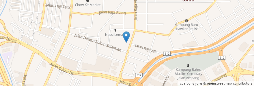 Mapa de ubicacion de Klinik 1Malaysia en Maleisië, Selangor, Kuala Lumpur.