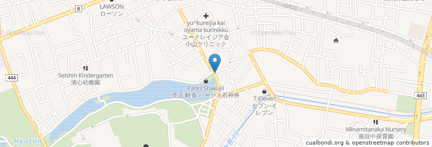Mapa de ubicacion de Nakayashiki en Japan, Tokyo, Nerima.