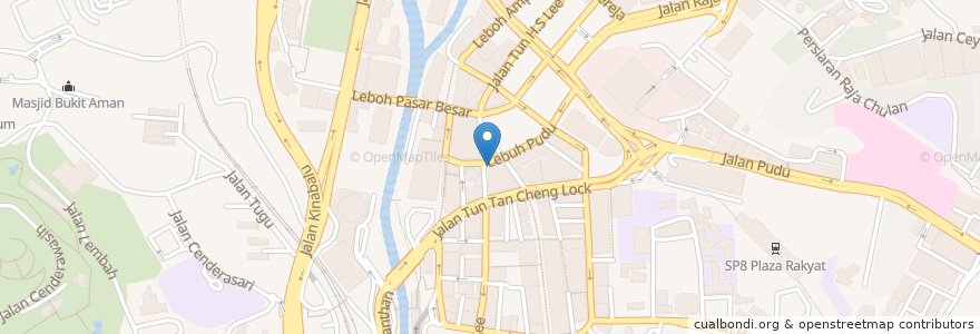 Mapa de ubicacion de UAE Xchange en マレーシア, セランゴール, クアラルンプール.