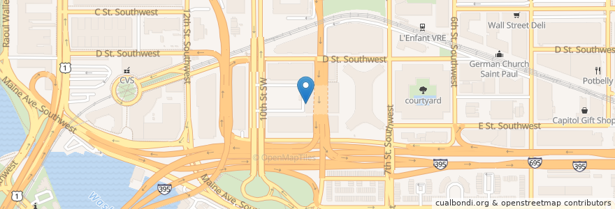 Mapa de ubicacion de Basil Thyme en Amerika Syarikat, Washington, D.C., Washington.