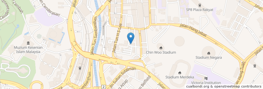 Mapa de ubicacion de Ali Muthu & Ahhack en Malásia, Selangor, Kuala Lumpur.