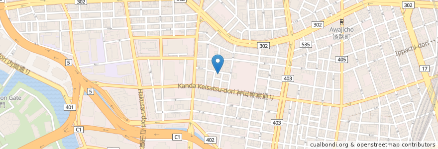Mapa de ubicacion de Coffee ITO en Japan, 東京都, 千代田区.