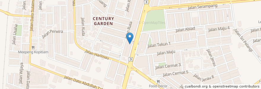 Mapa de ubicacion de internet cafe OCEAN NET KAFE en Malasia, Iskandar Malaysia, Iskandar Malaysia, Johor Bahru, Johor Bahru.