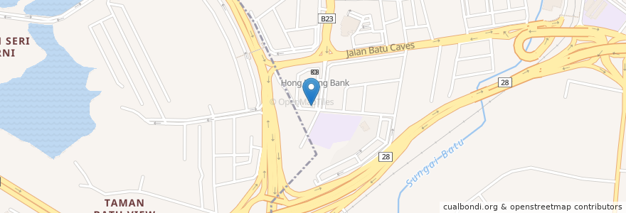 Mapa de ubicacion de Money corner en Malásia, Selangor.
