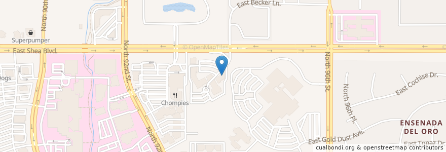 Mapa de ubicacion de Ling & Louis's Asian Bar and Grill en Amerika Syarikat, Arizona, Maricopa County, Scottsdale.
