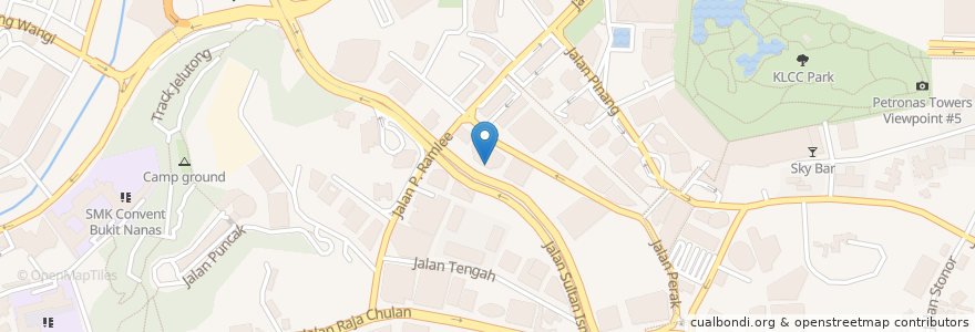 Mapa de ubicacion de Naughty Nuri's Life Centre en Malaysia, Selangor, Kuala Lumpur.