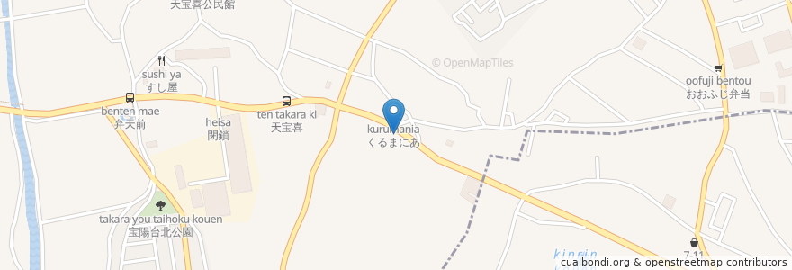 Mapa de ubicacion de アッセンブリーズ教会 en 日本, 茨城県, つくば市.