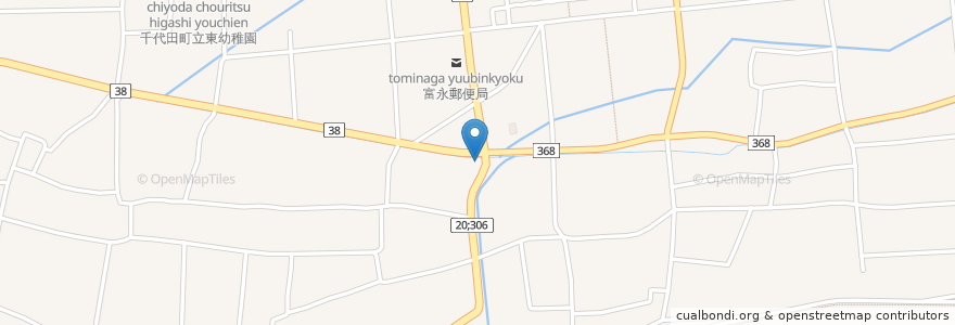 Mapa de ubicacion de お食事処あじよし en Japão, 群馬県, 邑楽郡, 千代田町.