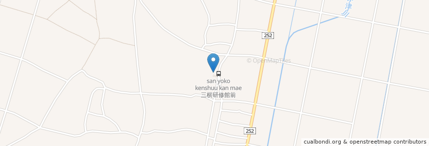 Mapa de ubicacion de 観音堂 en 일본, 도치기현, 栃木市.