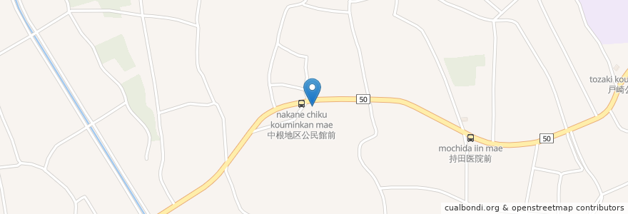 Mapa de ubicacion de 八幡宮 en Japón, Prefectura De Tochigi, 栃木市.