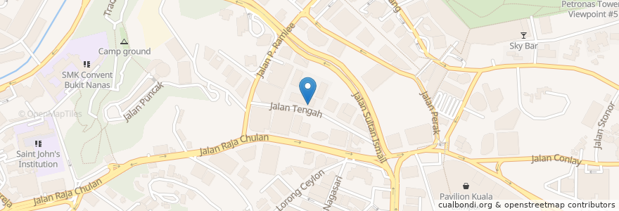 Mapa de ubicacion de Black Market en Malesia, Selangor, Kuala Lumpur.
