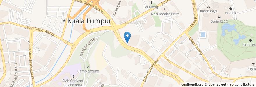 Mapa de ubicacion de Uzen en Malezya, Selangor, Kuala Lumpur.