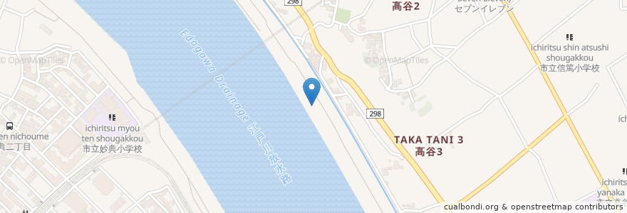 Mapa de ubicacion de 林遊船 en ژاپن, 千葉県, 市川市.
