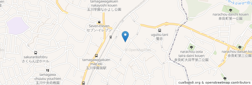 Mapa de ubicacion de ぬぼこ山本宮 en 日本, 東京都, 町田市.