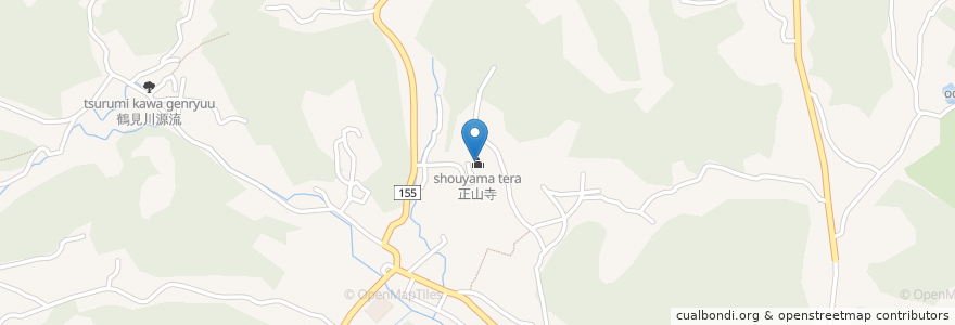 Mapa de ubicacion de 正山寺 en Jepun, 東京都, 町田市.