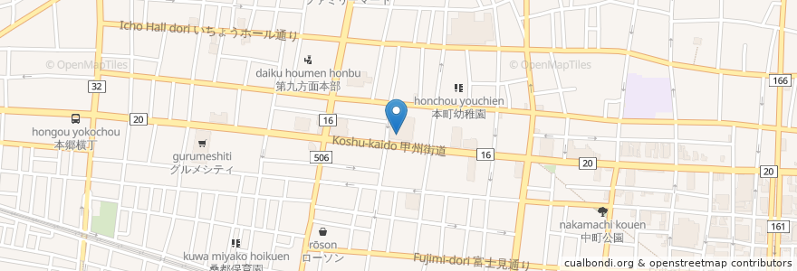 Mapa de ubicacion de スギ薬局 en اليابان, 東京都, 八王子市.