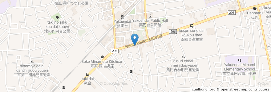 Mapa de ubicacion de ピザハット en Japon, Préfecture De Chiba, 船橋市.