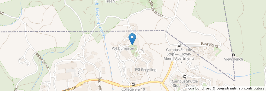 Mapa de ubicacion de PSI Cardboard en Amerika Birleşik Devletleri, Kaliforniya, Santa Cruz County, Santa Cruz.