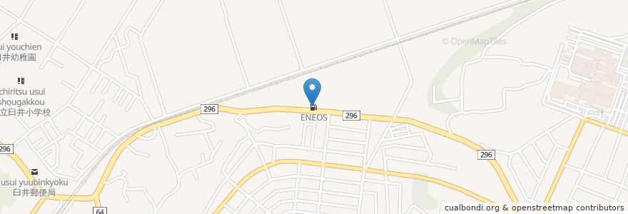 Mapa de ubicacion de ENEOS en 日本, 千葉県, 佐倉市.