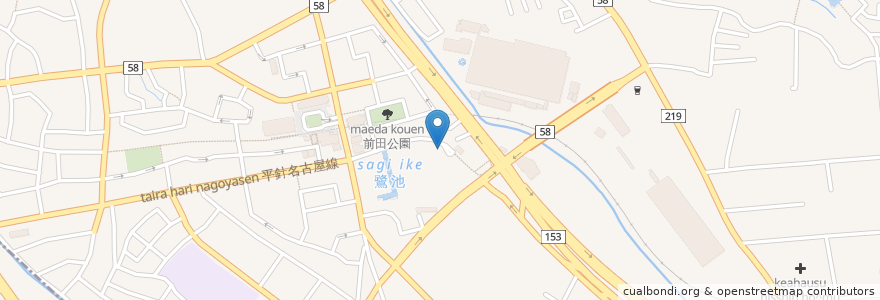 Mapa de ubicacion de 名鉄協商パーキング en اليابان, 愛知県, 日進市.