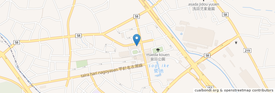 Mapa de ubicacion de 三井住友銀行 en 日本, 愛知県, 日進市.