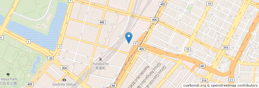 Mapa de ubicacion de Cafe&Meal MUJI en Japan, 東京都, 千代田区.