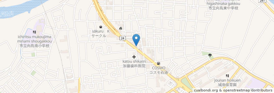 Mapa de ubicacion de 八方堂薬品 en Giappone, Prefettura Di Kyoto, Kyoto, 伏見区.