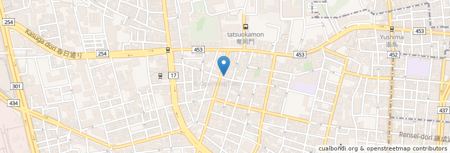 Mapa de ubicacion de さとう歯科 en Japón, Tokio, Bunkyo.