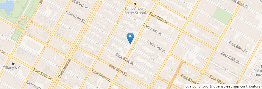 Mapa de ubicacion de Juice Press en Estados Unidos Da América, Nova Iorque, New York, New York County, Manhattan, Manhattan Community Board 8.