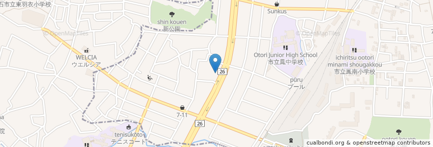 Mapa de ubicacion de Ichiemon en ژاپن, 大阪府, 堺市, 西区.