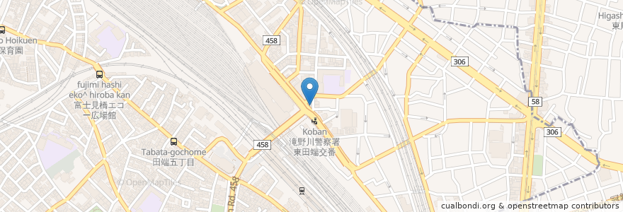Mapa de ubicacion de 焼肉 ともや en Jepun, 東京都, 北区.