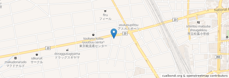 Mapa de ubicacion de 高橋外科 en 日本, 愛知県, 豊橋市.
