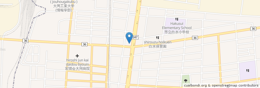 Mapa de ubicacion de かつや en ژاپن, 愛知県, 名古屋市, 南区.