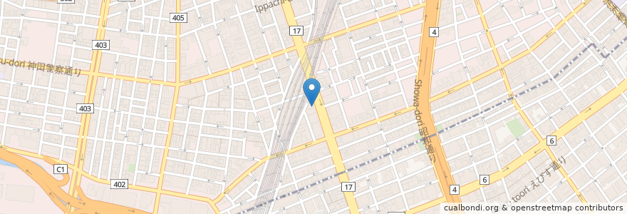 Mapa de ubicacion de Hub en Japan, Tokio, 千代田区.