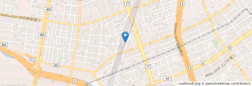 Mapa de ubicacion de Rump cap en ژاپن, 東京都, 千代田区.