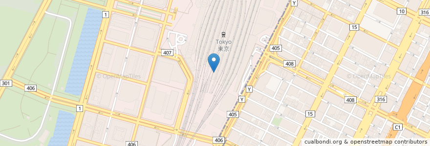 Mapa de ubicacion de T's たんたん en Japão, Tóquio, 千代田区.