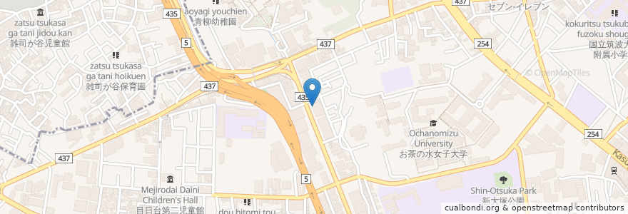 Mapa de ubicacion de ジョナサン en اليابان, 東京都, 文京区.