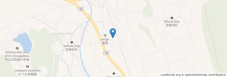Mapa de ubicacion de プシケ en Jepun, 大分県, 宇佐市.