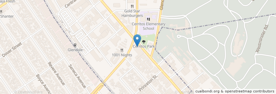 Mapa de ubicacion de Collab&Play en United States, California, Los Angeles County, Glendale.
