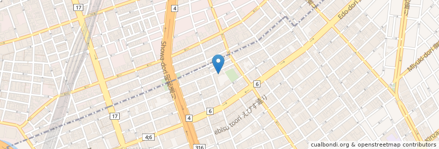 Mapa de ubicacion de 協働ステーション中央 en 日本, 東京都, 千代田区, 中央区.