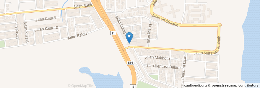Mapa de ubicacion de Ah Meng en Malezya, Iskandar Malaysia, Iskandar Malaysia, Johor Bahru, Johor Bahru.